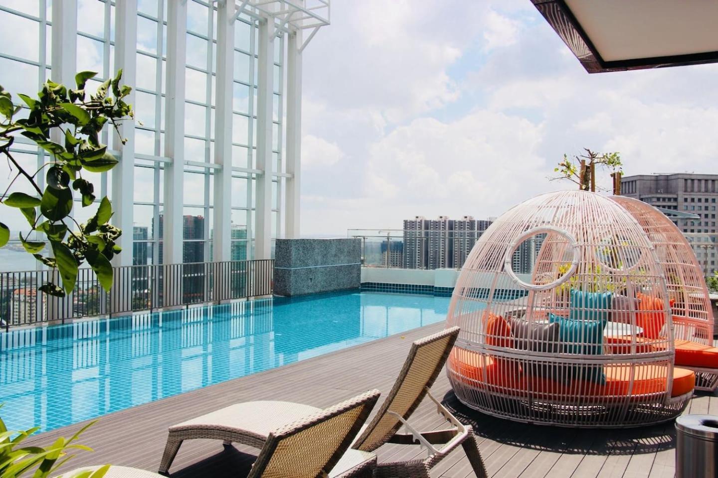 Modern, High Floor Suasana Suites 05 In Jb Johor Bahru Eksteriør billede